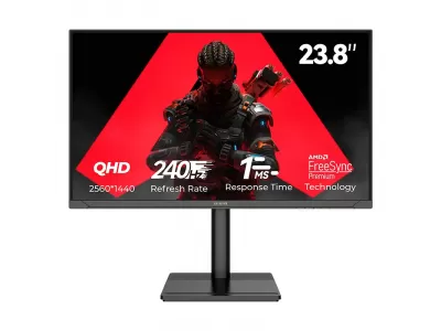 Màn hình Aiwa Gaming cao cấp 24inch IPS QHD 2K 240Hz Hiệu ứng đèn nền - AW-MF2434-K4 Lamp effect